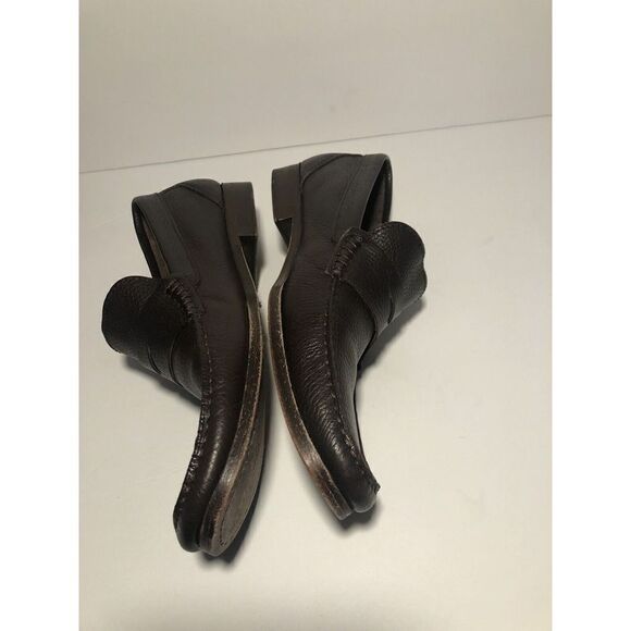 Sandrino By Sandro Moscoloni Placido Leather Penny‎ Loafers 10.5D Shoes Brown main image 5